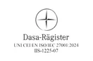 Certificazione UNI CEI EN ISO/IEC 27001:2024, Dasa-Rägister, IIS-1225-07